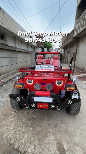 13K views · 236 reactions | 9817454996..... Call or WhatsApp me. Price range is 4,50,000 to 5,50,000. No Loan No Finance No Emi. ALL OVER INDIA TRANSPORT FACILITY ... From :- Mandi Dabwali, District Sirsa, Haryana. Pin Code :- 125104. | Ravi Jeep Maker | Facebook