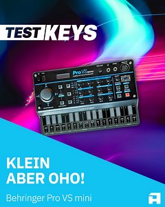 1.4K views · 13 reactions |  Klangwunder im kleinen Format. In unserem Testbericht finden wir heraus, wie der Behringer Pro VS mini den Raum mit überraschend großem Vektorsynthesizer-Sound füllt und ob sich das kleine Technikwunder lohnt. https://www.amazona.de/test-behringer-pro-vs-mini-vektorsynthesesizer/ | Amazona.de | Facebook