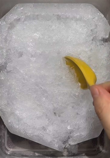 Delightful Slushy Ice Eating ASMR Experience