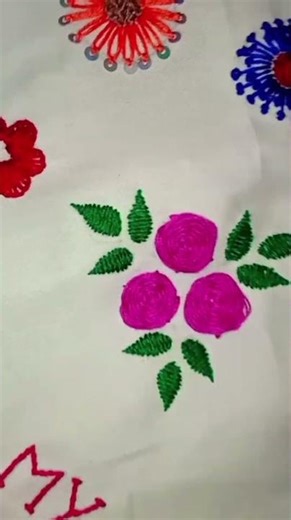 handwork embroidery handkerchief