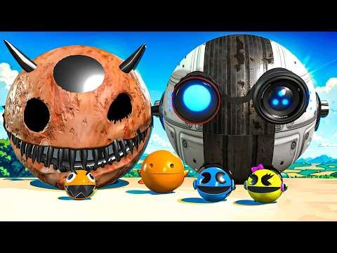Robot Pacman vs Cartoon Cat vs Ms Pacman vs Monster Pacman 177
