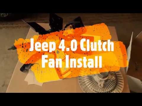 Jeep Grand Cherokee 4.0 WJ Clutch Fan Install - Fix Overheating Issue
