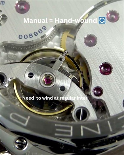 Manual vs Automatic Watches Explained #automaticwatches #horology #watches