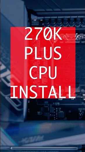 How to install CPU on LGA 1851 #nvidia #intel #pcgaming