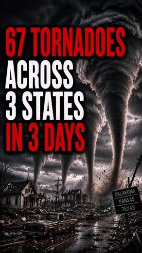 67 Tornadoes Across 3 States