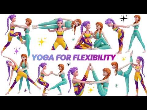 Easy Partner Yoga Poses for Kids & Friends | Fun Yoga Challenge for Beginners