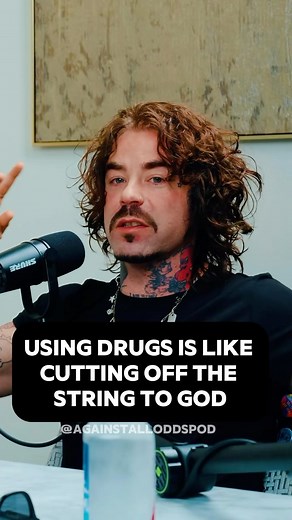 Mod Sun on Instagram: "If you are scared to get sober, just know I was too…but EVERYTHING got better. Thanks for having me @againstalloddspod <3 full episode on YouTube now #sobriety"