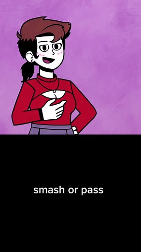 smash or pass funny edition #animation #funny #cartoon #nonreligious for once #cutegirl