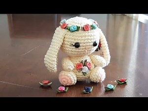 Amigurumi Valentine's Day Crochet Bunny