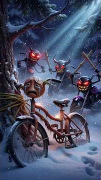 They Buried The Old Bicycle... And I Cried 😭🚲"bicycle cartoon, old cycle animation,vehicle