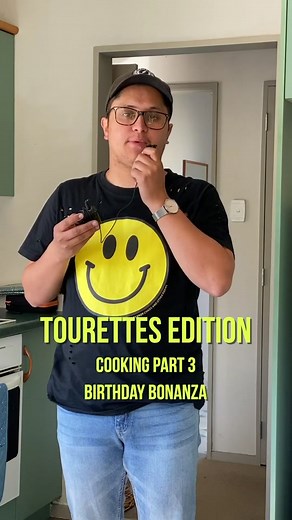 Cooking with Tourette’s Part 3, Enjoy! #fyp #foryoupage #nz #funny #quarantine #tourettessyndrome #lvlogs @alix.devs @jaacktai @jake_jazza53