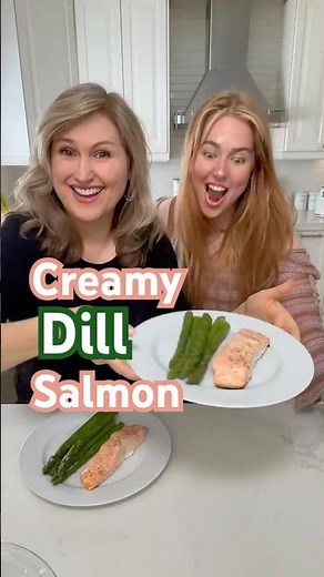 Salmon with Lemon Dill Sauce