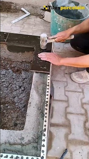 DIY – Tile Setup Skills That Look Pro-Level 🔧🔥 #tiledesign