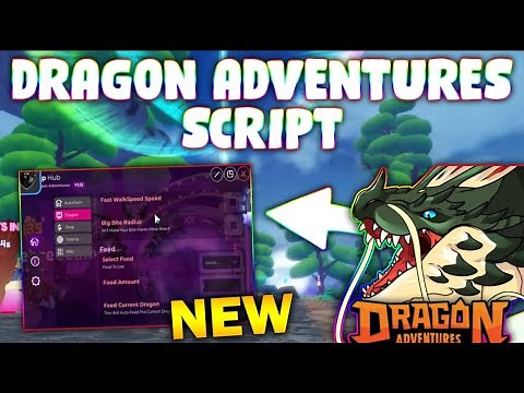 *NEW* Dragon Adventures Script (PASTEBIN 2025) ( AUTOFARM MOBS , AUTOFARM PLAYERS , AUTO FEED )