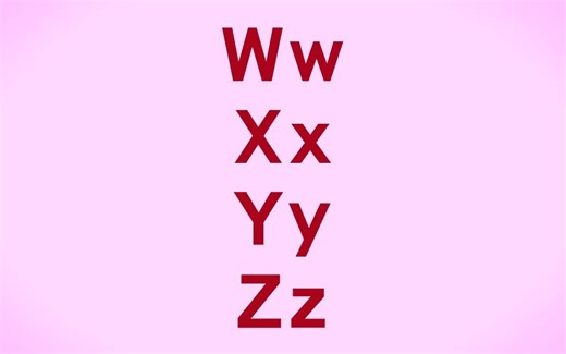 WXYZ Phonics