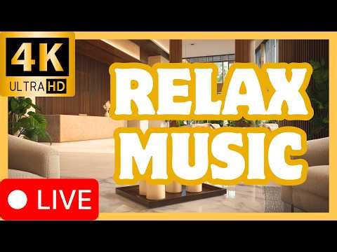 🔴 LIVE 24/7 Jazz Music 🎷 Relaxing Background for Study, Work & Long Focus (4K)