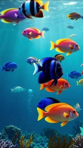 Calm Ocean Fish – Deep Sea Relaxation #deepsleep #fish #sleepmusic #meditationmusic