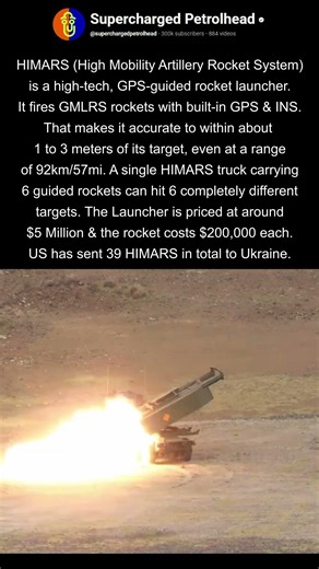 HIMARS rocket launch