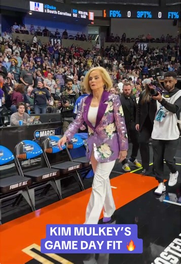 Kim Mulkey’s Game Day Outfit Inspiration for College Basketball