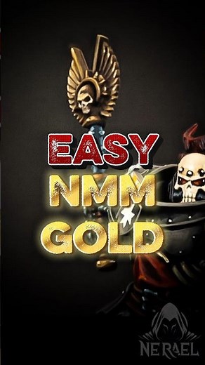 How to paint quick and easy NMM gold without blending