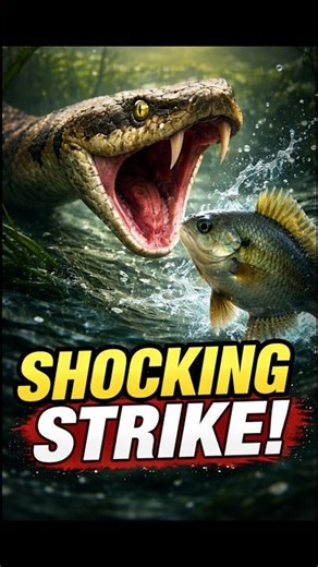 SHOCKING Water Snake Attack in USA Swamp 🐍 (3D Realistic)#shortvideo #usashorts