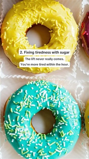 5 eating habits that make you tired all day