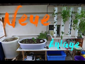 Aquaponik 2.0 I Vertikal Ebbe und Flut Hybrid System mit Sumpftank