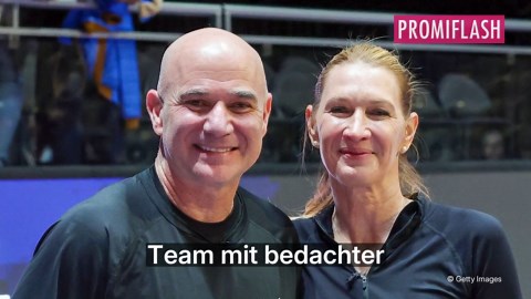 Throwback-Foto: Andre Agassi trug beim Tennis eine Perücke