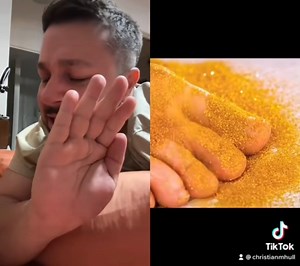 1.4M views · 4K reactions | Glitter socks sound like a great idea but it's a no from me. Also feet in general is a no from me! | Christian Hull | Facebook