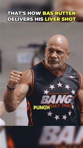 That's how Bas Rutten delivers his Liver Shot!!!