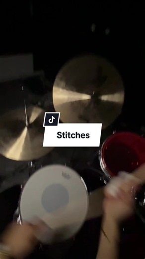 Stitches | drumcover #ShawnMendes #drums #drumcovers #musictok #viral_video