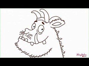 How to draw Gruffalo