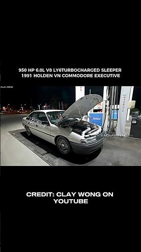 950 HP 🤯 SLEEPER V8 6.0L TURBOCHARGED 1991 HOLDEN VN COMMODORE EXECUTIVE #sleeperbuild