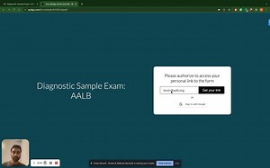 Sample Exam Instructions