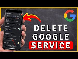 How to Delete GOOGLE SERVICE On A Google Account | Google Tutorial