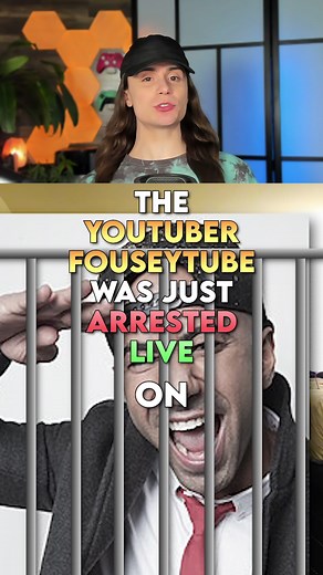 The YOUTUBER FOUSEYTUBE aka FOUSEY was just ARRESTED LIVE on his KICK STREAM #Youtuber #Drama #Streamer #Kick #Gaming