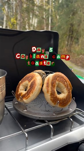 Jenna Renae | Camping + Outdoors on Instagram: "Merry day 5 of Campmas 🏕️🍳 For this series I’ll be showing 12 pieces of gear we used the most this year at camp! ⛺️ We car camped almost every month this year and tested out plenty of gear on our adventures 🚙⛺️ Day 5: Coghlans camp toaster 🍳🏕️ (only $5) This is one piece of gear we have had for YEARS and truly love! I can’t believe how cheap it is and it just gets the job done! Bringing a toaster is impossible for camping but this is the easie