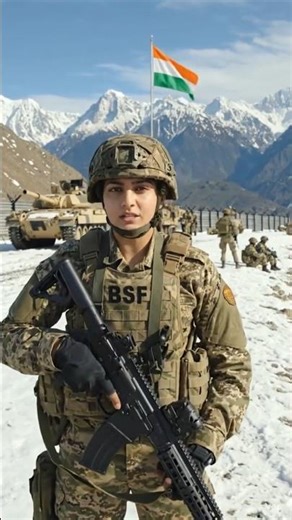 Girl commando telling a Quotes.#army #shorts #trending #viral #youtubeshorts #shortvideos #ytshorts