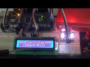 Using the TCS230 Color Sensor with an LCD
