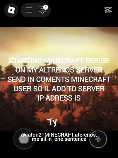 minecraft server to play whit fans or any one ip aviaton21MINECRAFT.aterenos. me