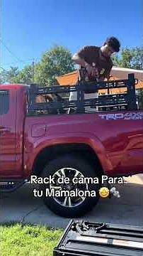 No Drill! 15-min Bed Rack Install on my Tundra with Tonneau Cover!​#yzona #yzonabedrack