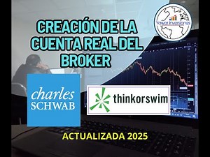 CLASE N°1🤓Trámite de la cuenta real del Broker CHARLES SCHWAB (Actualizado 2025)🤓