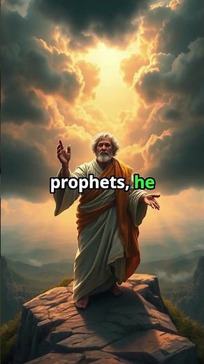 Elijah Challenges King Ahab ⛈️🔥 | 1 Kings 18 Bible Story #shorts #god #bible