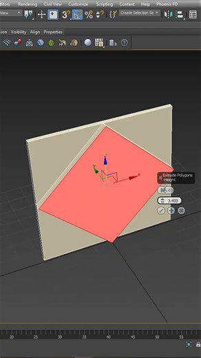 DAY 41/100 WALL PANNEL #3dsmax #3d #shorts #trending #learning #vray #3danimation