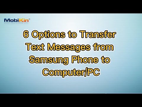 6 Options to Transfer Text Messages from Samsung Phone to Computer/PC