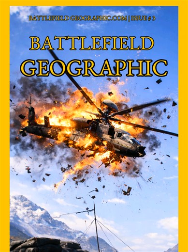 Battlefield Geographic: The Archives - Issue #3 Big thanks to @dewzgaming for sending this in. What a turn of events 😂 Remastered for everyone’s viewing enjoyment. This page runs on the community. #battlefieldgeographic #battlefieldmoments #battlefield6