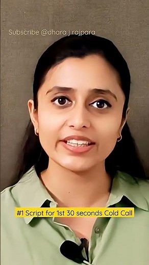 Best 1st 30 seconds Cold Call Sales Script in Hindi