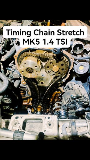 MK5 1.4 TSI timing chain stretch shown here. If your check engine light’s been on or you’ve noticed your car running rough, this could be why. Flick me a message if you’re unsure - happy to take a look. #TimingChain #1_4TSI #MK5Golf #VWPerformance #EurotechPerformance #chainstretch #enginemaintenance #volkswagenservice | EUROTECH