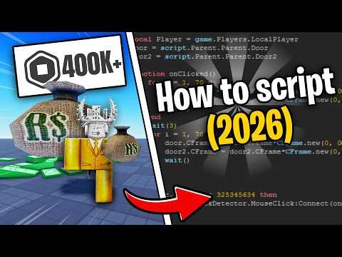 How to Script in Roblox Studio — Beginner Guide (2026)