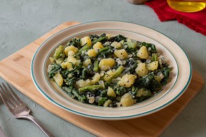 Blitva: receta croata de acelgas con patatas con que solucionar un primer plato o una guarnición en un santiamén